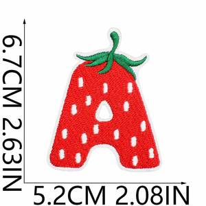 Nuevo Parche Termoadhesivo con Diseño de Fresa para Decorar Ropa, Bolsos y Sombreros - Product Image 4