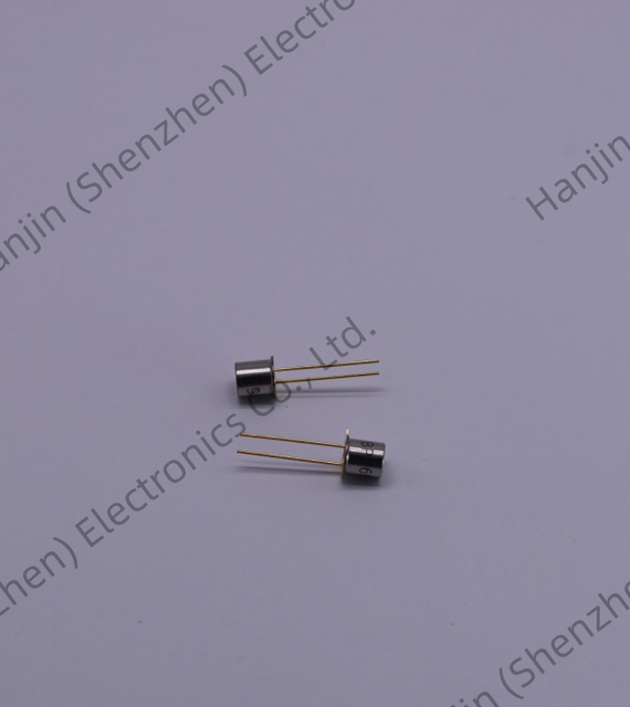 VISHAY BPX65 Flat Head PIN Photodiode Wavelength 850nm Angle 40 Infrared Gold Seal Receiver Tube TO-18 Case