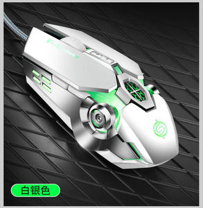 Khuyến Mại Giá Có Dây Cơ Khí Thể Thao Chơi Game Chuột Đua Ergonomic OEM Quang Kim Loại Chuột Máy Tính Chuột - Product Image 4