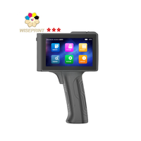 Wiseprint Tij Grote Zeefdruk Logo Nummers Code Streepjescode Productdatum Draagbare HP-WP127 Pro Mate Handheld Inkjetprinter