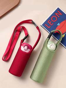 Bolsa Portabotellas de Neopreno Impermeable Personalizada al por Mayor con Correa de Hombro con Patrón de Letras y Colores Personalizables - Product Image 2