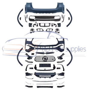 2020-2024 Pour Mercedes Benz W167 <span class=keywords><strong>GLE</strong></span> Facelift <span class=keywords><strong>53</strong></span> <span class=keywords><strong>AMG</strong></span> Kit Carrosserie Haute Qualité Avant Pare-chocs Arrière Grille Diffuseur Lèvre Tout Nouveau - Product Image 1