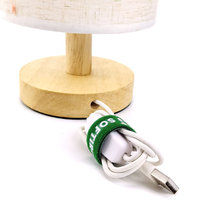 Attaches-câbles réutilisables à boucles auto-agrippantes personnalisables avec logo – Sangles auto-agrippantes de haute qualité pour l'organisation des câbles