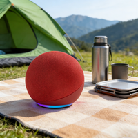 Nuevo Altavoz Portátil de 5W con Efecto de Iluminación RGB, Graves Potentes, Sonido Nítido, Diseño Impermeable, Perfecto para Exteriores SOM-023