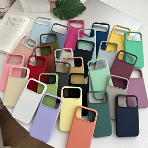 <span class=keywords><strong>Cover</strong></span> in <span class=keywords><strong>Silicone</strong></span> liquido antiurto custodia morbida per telefono cellulare <span class=keywords><strong>Apple</strong></span> <span class=keywords><strong>iphone</strong></span> 17 Pro Max - Product Image 1