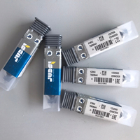 Fresa de extremo CNC Iscar EC-D6 10-22C10H72 IC903 de un solo filo, 30° de hélice, HRC 60, aleación de tungsteno-cobalto, 20mm, OEM/ODM, recubrimiento PVD para fresado