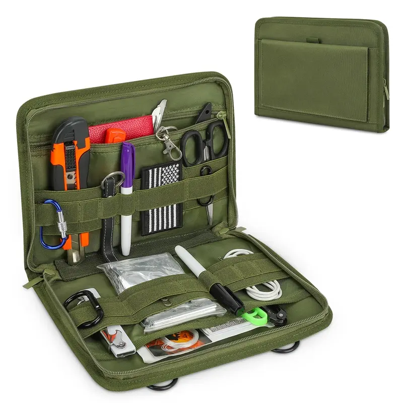 BSCI fábrica Tactical Tool Bag viagem Utility Organizer EDC EMT Medical Modular Pouch mecânico e Emergency Survival carteira