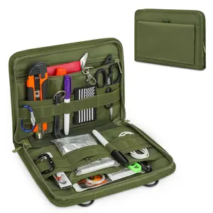 BSCI Factory Tactical Tool Bag Travel Utility Organizer EDC EMT Medical Modular Pouch Mechanician And Emergency Survival Wallet