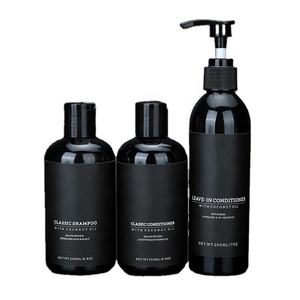 Revitalisant professionnel sans rinçage à l'huile de noix de coco biologique Crème capillaire hydratante et nourrissante de marque privée pour cheveux bouclés - Product Image 1