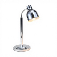 Lampe électrique moderne et simple en métal avec ampoule halogène pour la présentation chaude des aliments dans les restaurants, hôtels et services de restauration