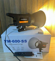 Lumière d'appoint professionnelle YM600SS de haute qualité, 100W, pour photographie en intérieur et diffusion en direct, directement de l'usine