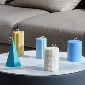 <span class=keywords><strong>Vela</strong></span> perlada de cera de arena perfumada de Palma natural 100% al por mayor de materiales de origen vegetal por tonelada para decoración del hogar para Diwali - Product Image 4