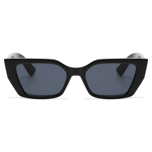 New Men and Women With the Same Trend Outdoor Street Photo <b>Small</b> <b>Frame</b> Fashion Color Matching Sunglasses - Product Image 2