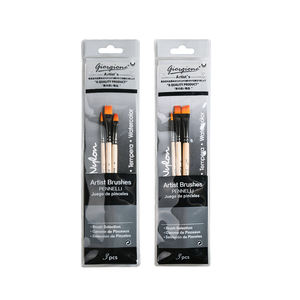 Juego de pinceles Giorgione G-230 G-231 con cerdas de nailon, virola de aluminio y mango de madera para artistas, para acuarela, óleo y acrílico. - Product Image 2