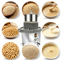 Moulin à gâteaux de riz Tteok |   Broyage fin en une seule passe de 2 à 30 kg/h |   Moteur 1500W pour moulin à granit, origine Henan, utilisation facile, garantie 1 an