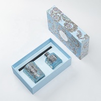 Diffuseur de parfum d'ambiance artisanal de luxe avec bougie parfumée et huiles essentielles longue durée, coffret cadeau pour les fêtes