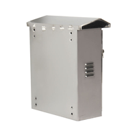 Caja de Distribución PXT de Acero Inoxidable Plateado Certificada IP55 para Montaje en Pared, de Zhong'an Electric, para la Industria Minera y de Fábricas