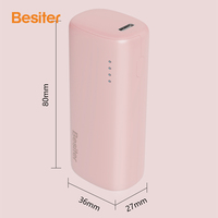 Besiter Mini powerbank haute capacité 4000mAh type-c entrée 10W sortie li-polymère batterie banques d'alimentation pour mobile