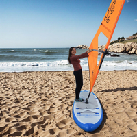 Planche à pagaie gonflable SUP en PVC de haute qualité d'usine, voile de windsurf