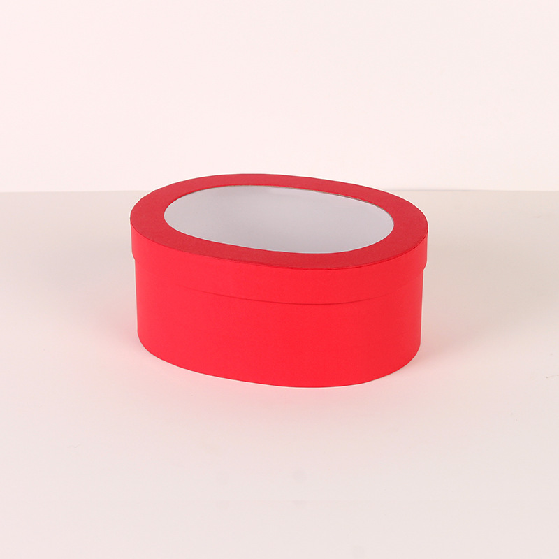 Rouge avec fenêtre [24*19*10cm]
