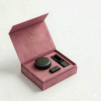 Boîte cadeau élégante à fermeture magnétique rigide pour montres connectées de haute technologie et moniteurs de fréquence cardiaque à intelligence artificielle