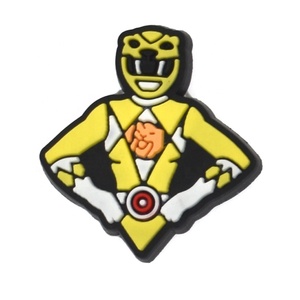 XX 2024 Vente en gros d'accessoires en caoutchouc PVC, breloques <span class=keywords><strong>pour</strong></span> sabots Superman et Power Rangers, <span class=keywords><strong>pour</strong></span> enfants et femmes, cadeaux, breloques <span class=keywords><strong>pour</strong></span> chaussures - Product Image 6