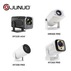 Máy chiếu thông minh JUNUO HY300pro Mini 2025 mới, độ phân giải 4K, Wifi kép, Bluetooth 5.0, chiếu màn hình không dây, máy chiếu di động trong nhà - Product Image 3