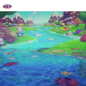 <span class=keywords><strong>Réalité</strong></span> Virtual Joyful Beach Games Jeux de projection interactifs Nouvelles idées de produits pour aire de jeux pour enfants - Product Image 1