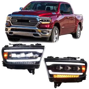 Ensemble de phares à LED DRL pour <span class=keywords><strong>Ram</strong></span> 1500 2500 <span class=keywords><strong>3500</strong></span> 2019-Mise à niveau avec clignotant DRL - Product Image 5