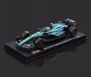 1:43 Aston Martin F1 modelo AMR23 fórmula coche simulación cabeza Guy Alonso coche modelo - Product Image 5
