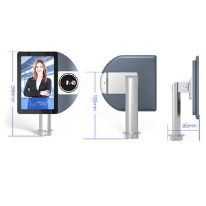 8-Zoll-Alkoholtester für Mitarbeiter aus Aluminium legierung Sichere Zeiter fassung Mitarbeiter Alkohol <span class=keywords><strong>tester</strong></span> Gesicht Biometrisches Anwesenheit system - Product Image 1