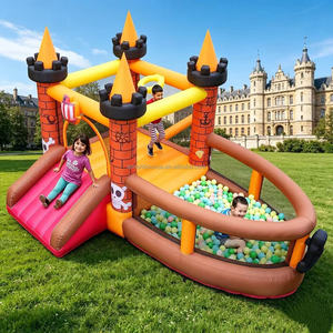 Trampolín Inflable de Alta Calidad con Diseño de Barco Pirata, Cama Elástica Impermeable de PVC, Castillo Inflable para Niños, Perfecto para Fiestas - Product Image 4