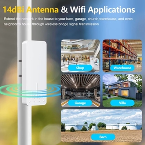 WZ-LAN 5km 5.8GHz 900Mbps công suất cao kép Gigabit kỹ thuật số mt7621at điểm truy cập cầu không dây đến điểm IP65 được xếp hạng cho ngoài trời - Product Image 5