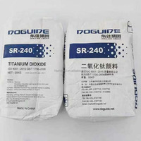 Doguide SR-240 TiO2 Dioxyde de titane rutile, pigment anti-décoloration à bonne brillance pour pâte de couleur pour composé de caoutchouc PVC souple