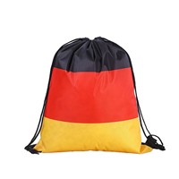 Sac à cordon HUIMING W-219 avec drapeau national, vente en gros d'usine, couleur et logo personnalisables, léger, portable, pour sports de plein air