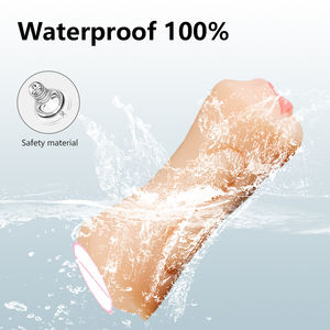 Sıcak satmak yapay vajina erkekler Masturbator cep kedi Oral seks derin erkekler için seks oyuncakları erkek mastürbasyon - Product Image 5