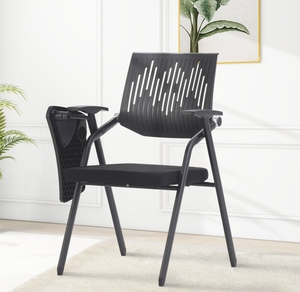Silla de Oficina Ergonómica con Reposabrazos y Asiento Cómodo, Silla Moderna de Plástico y Tela para Oficina, Salas de Reuniones y Áreas de Espera - Product Image 4