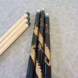 Bâton de billard en graphite de 58 pouces Style 3/4 PC avec joint radial en bois d'érable au carbone et en acier Pointe de 9mm pour piscine - Product Image 6