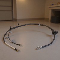 Câble négatif de batterie EV 600V, câble de terre de remplacement pour batterie automobile, OEM ODM pour câblage de véhicule