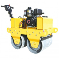 Mini Compacteur à Double Tambour Portatif 500 kg Équipement de Construction Vibrant avec Moteur Honda Meilleur Prix