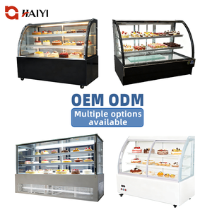 Vitrina Refrigerada Comercial para Pasteles, de Acero Inoxidable, con Control Electrónico de Temperatura, para Panadería, Pastelería y Postres - Product Image 4