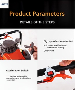Máquina Perforadora de Tierra a Gasolina de 52CC para Plantar Árboles con 1 Año de Garantía - Product Image 4