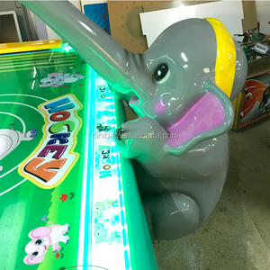 De la moneda operado electrónica arcade elefante aire billete de hockey juego de la redención de máquinas - Product Image 4