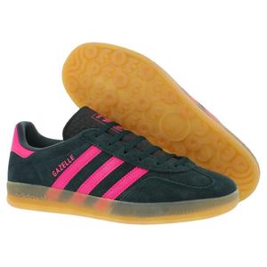 Zapatillas Adidas Gazelle Indoor de Gamuza para Mujer, Color Aurora Ivy Shock Pink Gum 3 - Product Image 4