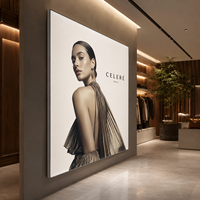 Bannière en tissu rétroéclairée SEG personnalisée pour boîte lumineuse publicitaire LED sans cadre