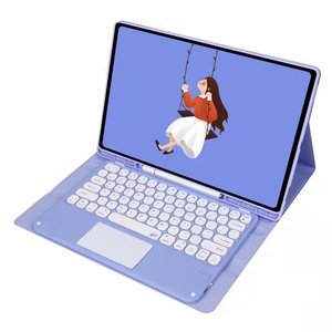 Custodia per Tablet <span class=keywords><strong>con</strong></span> tastiera Modulare senza fili BT Touchpad per <span class=keywords><strong>Samsung</strong></span> <span class=keywords><strong>Tab</strong></span> S8 Ultra 14.6 pollici nuova interfaccia USB <span class=keywords><strong>con</strong></span> portapenne - Product Image 2