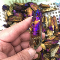Boule à Quartz arc-en-ciel Rare, en cristal brut, magnifique bijou pour baguette magique, vente en gros, livraison gratuite