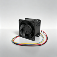 Ventilateur axial pour armoire réseau 5V/12V/24V/48V, refroidisseur compact sans balais DC, fabrication OEM ODM sur mesure, livraison directe d'usine
