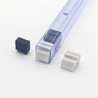 Tubo in PVC Trasparente per Componenti Elettronici, Soluzione di Imballaggio Personalizzabile di Lusso Resistente all'Acqua