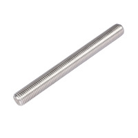 304 Stainless Steel Die Lead Rod Full Thread Screw Through Thread Stud M5M6M8M10M12M14M16M24 Plain Finish
